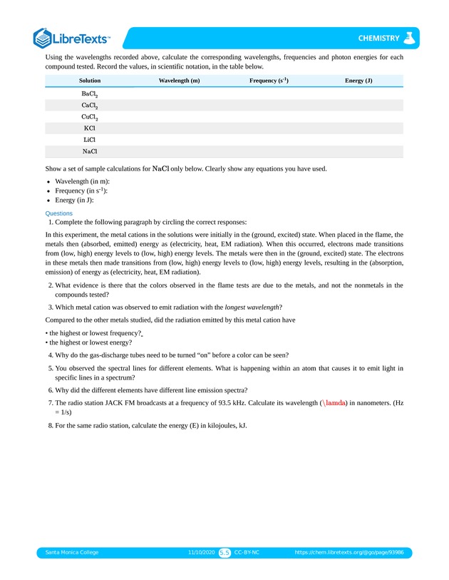 Online Chemistry Lab Manual - Page 20